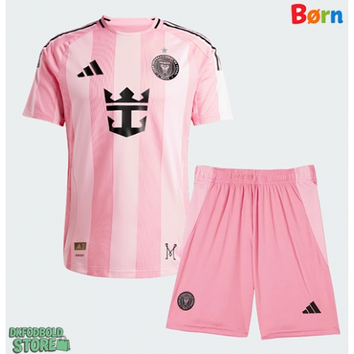 Inter Miami Lionel Messi #10 Replika Babytøj Hjemmebanesæt Børn 2026-27 Kortærmet (+ Korte bukser)